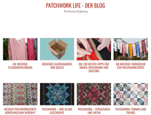 Tablet Screenshot of blog.patchwork-life.de